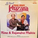 NINA & RAJENDRA MEHTA VINYL LP RECORD vinyl record cover - buy online India