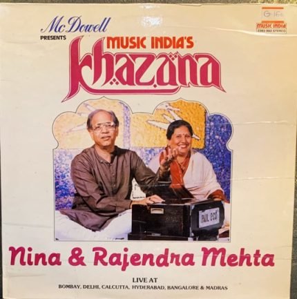 NINA & RAJENDRA MEHTA VINYL LP RECORD vinyl record cover - buy online India