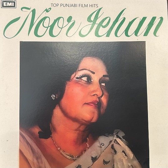 Noor Jehan – Top Punjabi Film Hits vinyl record cover - buy online India