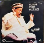 NUSRAT FATEH ALI KHAN-EN CONCERT À PARIS-VINYL LP RECORD vinyl record cover - buy online India