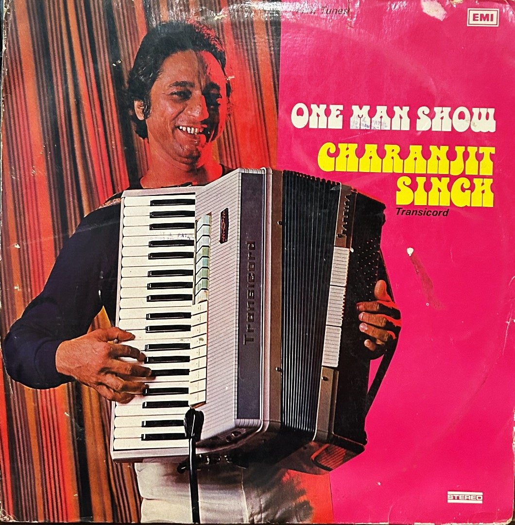 ONE MAN SHOW-CHARANJIT SINGH-VINYL LP` vinyl record cover - buy online India