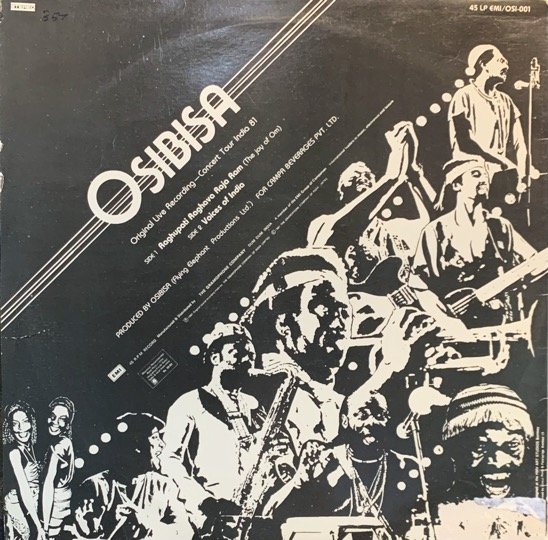 OSIBISA-RAGHUPATI RAGHAVA RAJA RAM vinyl record cover - buy online India