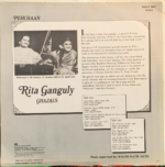 PEHCHAAN-GHAZALS-RITA GANGULY-VINYL LP - Image 2