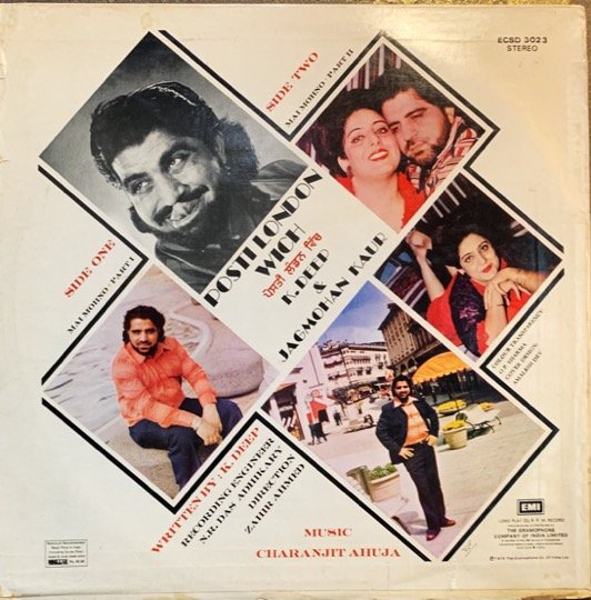 POSTI LONDON WICH-VINYL LP RECORD vinyl record cover - buy online India