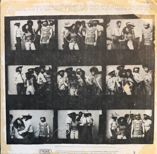 RUFUS FEATURING-CHAKA KHAN-RUFUSIZED vinyl record cover - buy online India