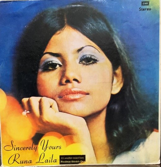 SINCERELY YOURS-RUNA LAILA-VINYL LP RECORD vinyl record cover - buy online India