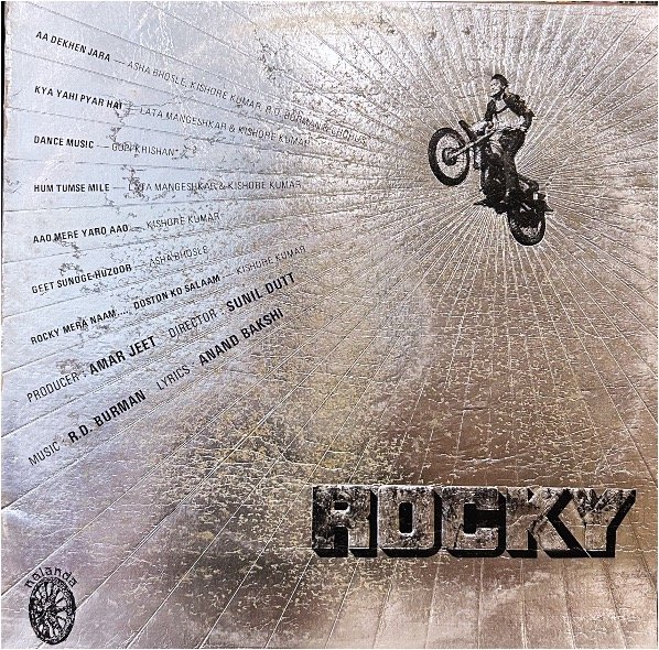 ROCKY-R D BURMAN-VINYL LP vinyl record cover - buy online India