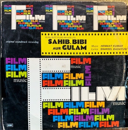 SAHIB BIBI AUR GHULAM-ANGEL FIRST PRESSING-10 INCH RECORD vinyl record cover - buy online India