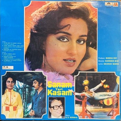 SANAM TERI KASAM VINYL LP vinyl record cover - buy online India