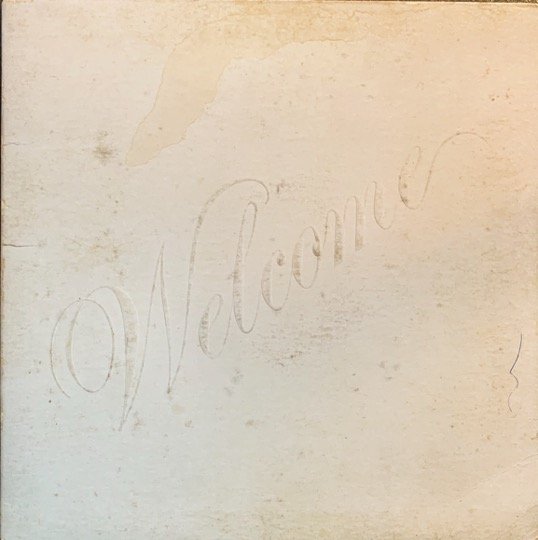 SANTANA-WELCOME-VINYL LP vinyl record cover - buy online India