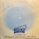 SHOLAY-VINYL LP vinyl record cover - buy online India