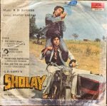 SHOLAY-VINYL EP vinyl record cover - buy online India