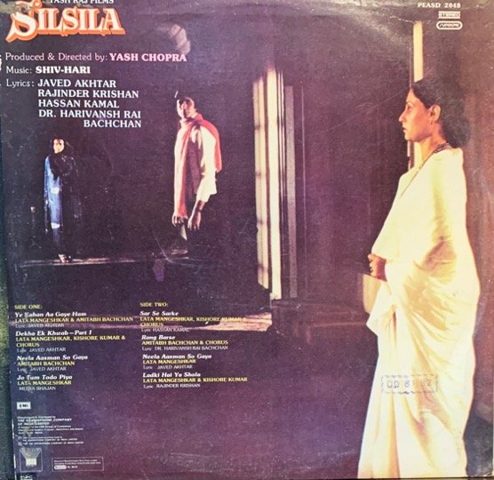 SILSILA-VINYL LP vinyl record cover - buy online India