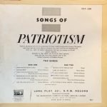 SONGS OF PATRIOTISM-VINYL LP-BLACK LABEL vinyl record cover - buy online India