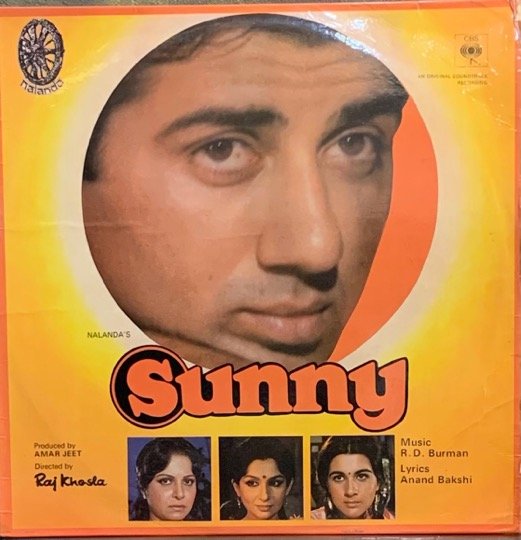 SUNNY R D BURMAN VINYL LP vinyl record cover - buy online India