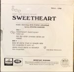 SWEETHEART-KALYANJI ANANDJI-VINYL EP vinyl record cover - buy online India