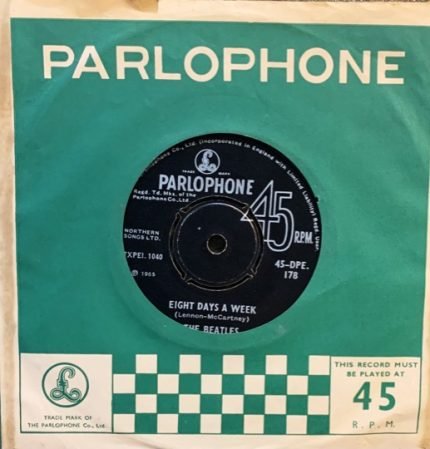 THE BEATLES-EIGHT DAYS A WEEK/I’M A LOSER-VINYL EP vinyl record cover - buy online India