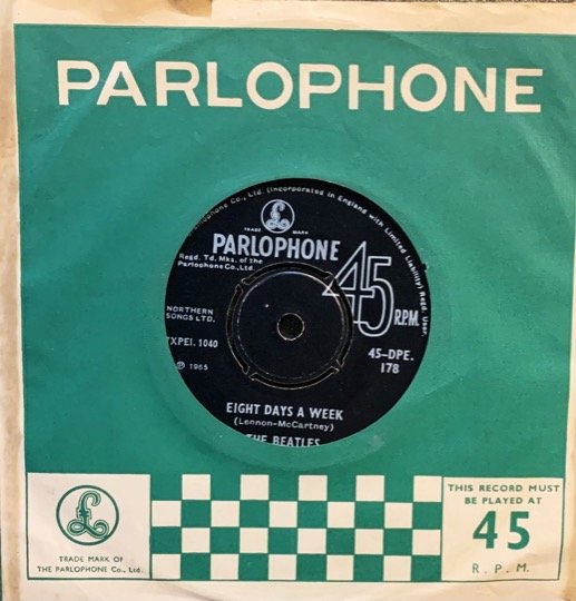 THE BEATLES-EIGHT DAYS A WEEK/I’M A LOSER-VINYL EP vinyl record cover - buy online India