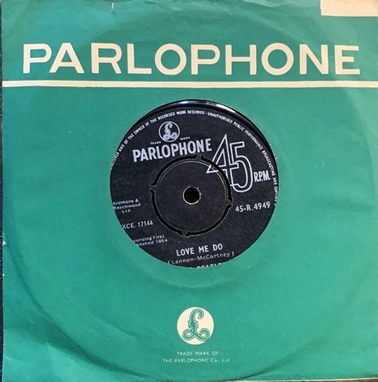 THE BEATLES-LOVE ME DO/P.S. I LOVE YOU-VINYL EP vinyl record cover - buy online India