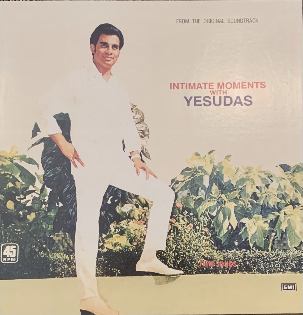 INTIMATE MOMENTS WITH YESUDAS-VINYL LP-45RPM vinyl record cover - buy online India