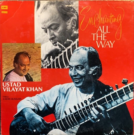 USTAD VILAYAT KHAN-VINYL LP RECORD vinyl record cover - buy online India