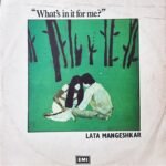 WHATS IN IT FOR ME LATA MANGESHKAR VINYL LP