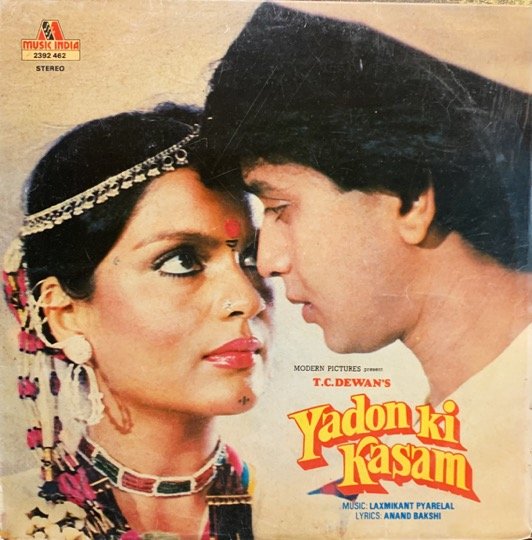 YADON KI KASAM-VINYL LP vinyl record cover - buy online India