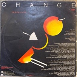 CHANGE – THE GLOW OF LOVE-VINYL LP vinyl record cover - buy online India