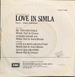 LOVE IN SIMLA-VINYL EP vinyl record cover - buy online India