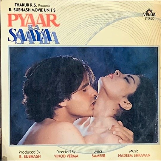 PYAAR KA SAAYA-NADEEM SHRAVAN-VINYL LP vinyl record cover - buy online India