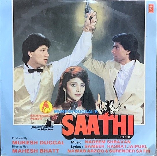 SAATHI-NADEEM SHRAVAN-VINYL LP vinyl record cover - buy online India
