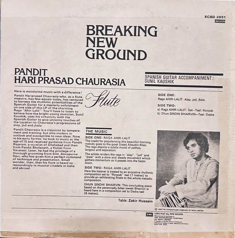 HARIPRASAD VINYL LP BREAKING GROUNDS-1