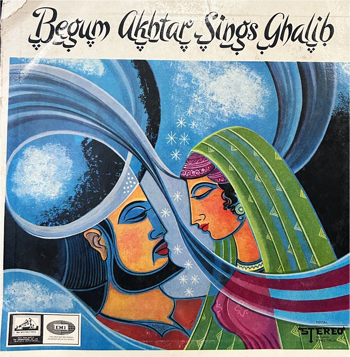BEGUM AKHTAR SINGS GHALIB VINYL LP