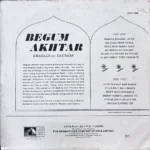BEGUM AKHTAR VINYL LP