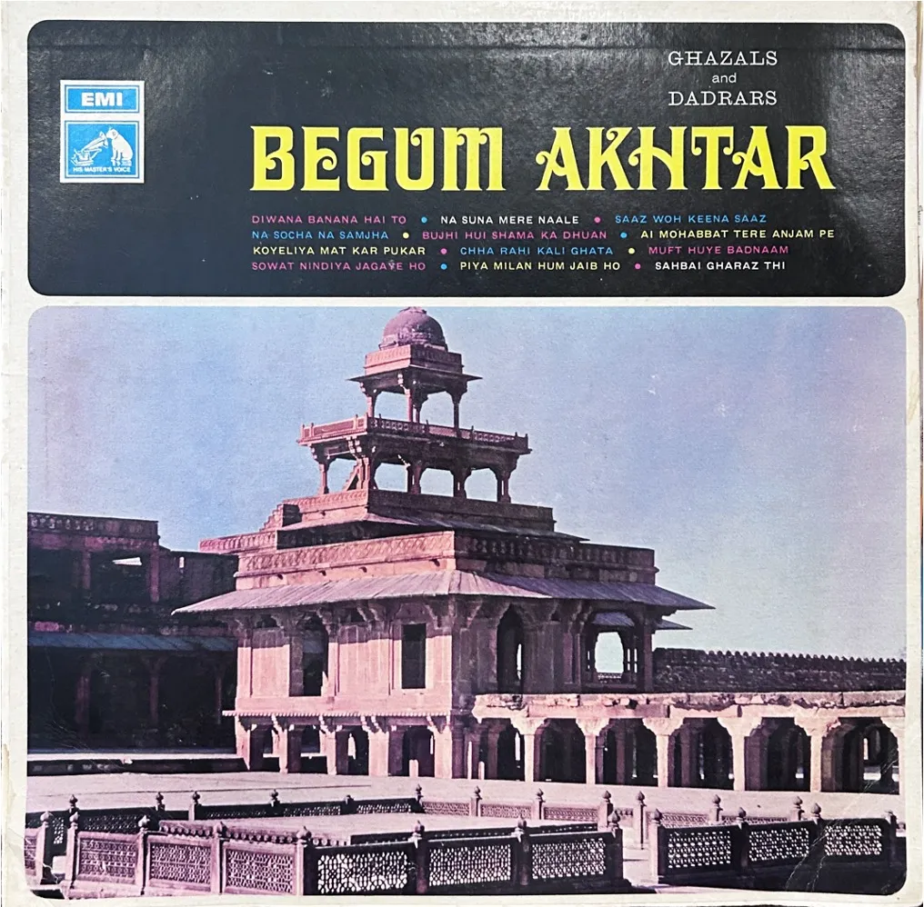 BEGUM AKHTAR VINYL LP