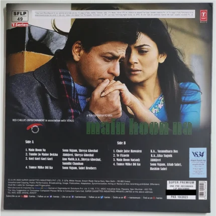 main hoon na vinyl lp