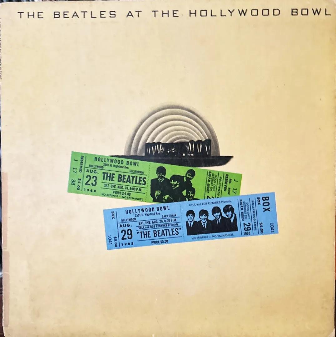 BEATLES HOLLYWOOD BOWL VINYL LP