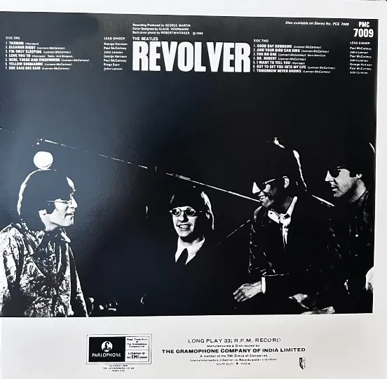 THE BEATLES REVOLVER VINYL LP
